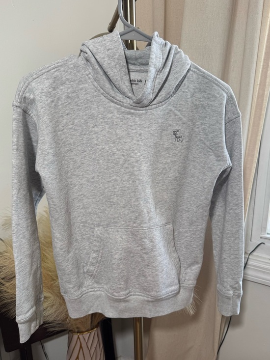 abercrombie kids Other - abercrombie kids Essential Icon Hoodie - Light Gray Heather | 9 / 10